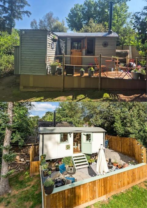 Spinney Retreats - 2 X Unique Shepherds Huts Dog Friendly Northampton Exterior foto